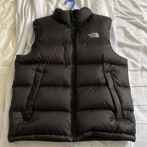 The North Face Down Vest - Black